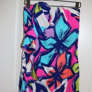 Silk Floral Dress